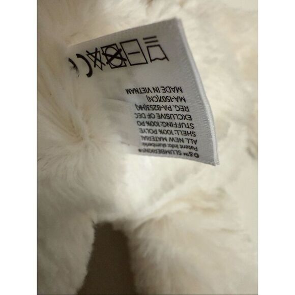 Slumberkins Kids Yeti Kin Single Big Foot Soft Plushie Toy White OS NWOT - Picture 3 of 8